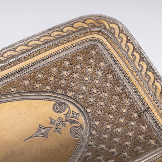 Mid-Century Modern Turkish Gilt Silver Spectacle Case, 1940 For Sale - Image 9 of 18