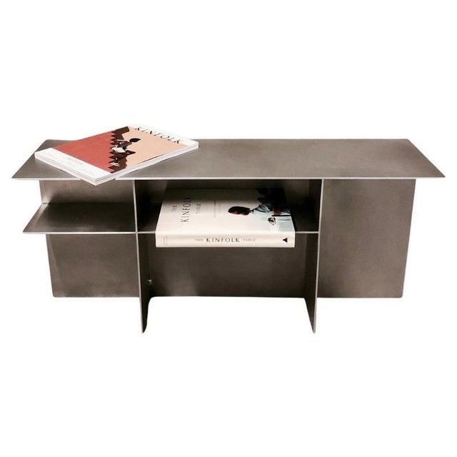 Metal BNCH+ Multifunctional Object in Aluminum by Esther De Vos For Sale - Image 7 of 7