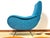Blue Vintage Lady Chair from Marco Zanuso, 1960s For Sale - Image 8 of 15