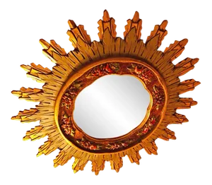 Baroque Style Sun Mirror from Arte España