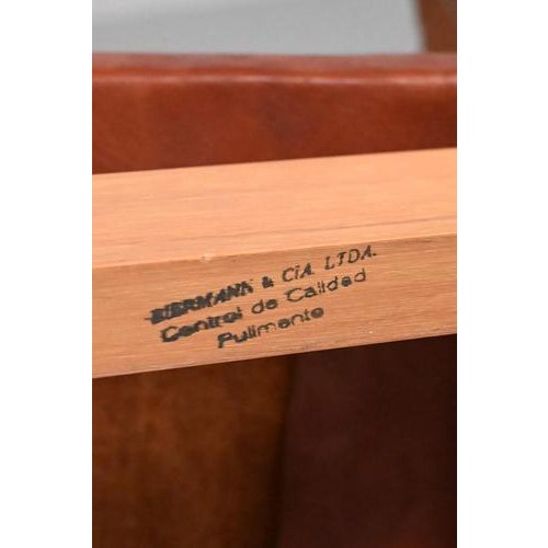 Wood Low Chair by Werner Biermann for Arte Sano, Colombia For Sale - Image 7 of 15