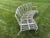 Vintage Woodard Chantilly Rose 3 Piece Curved Outdoor Sofa/Couch With Arms. Alternate Configuration: Love Seat and Setee., Attributed For Sale - Image 10 of 12