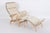 Pernilla 69 renovated armchair and footstool Pernilla 69 armchair and footstool. Moulded beech wood, newly varnished wood,...