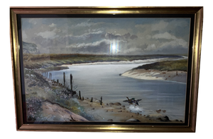 R. Rickman, River Ouse, Sussex, England, 1969, Watercolor