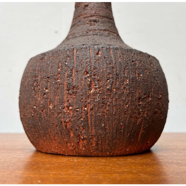 Mid-Century Modern Danish Studio Pottery Table Lamp by Jytte Trebbien and Harry Nielsen for Tusbo, Denmark, 1960s For Sale - Image 10 of 18
