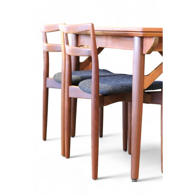 Randers Møbelfabrik Chairs in Teak by Harry Østergaard for Randers Møbelfabrik, 1960s, Set of 4 For Sale - Image 4 of 18