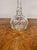 Pair of antique Edwardian cut glass decanters, Having a quality pair of cut glass shaped decanters with the original cut...