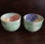 Vintage Bob Mackie Colorful Floral Ceramic Bowls - Set of 4 For Sale - Image 10 of 11