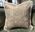 Italian Mariano Fortuny Silver & Beige Damask Designer Pillow - 1 of 2 For Sale - Image 3 of 5