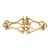 Vintage Tiffany & Co Bracelet 51.1gm 18k Yellow Gold Triangle Fancy Link Jewellery For Sale