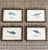 Fantastic set of four framed Alexander Francis Lydon bird prints, believed to be original antique hand-colored engravings...