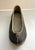 Antique Korean Joseon Dynasty Heukhye Nobleman's Leather Shoe, Single, Yangban Nobility Footwear With Hobnail Sole, 19th Century For Sale - Image 14 of 15