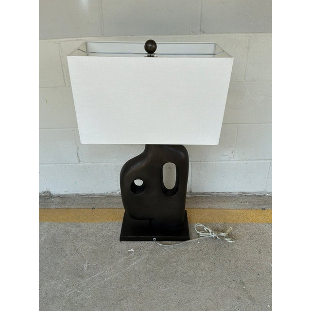 Metal Currey & Co Avant Garde Table Lamp For Sale - Image 7 of 8