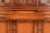 Wood Grange French Louis Philippe Carved Cherry Wood Breakfront Bookcase Cabinet, Circa 1960s For Sale - Image 7 of 17