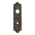 Dark Patina Bronze Sargent 10.375 In. Back Plate For Sale