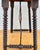 1920s 1920s Spanish Baroque Revival Oak Side Table with Barley Twist Legs and Iron Stretcher For Sale - Image 5 of 10