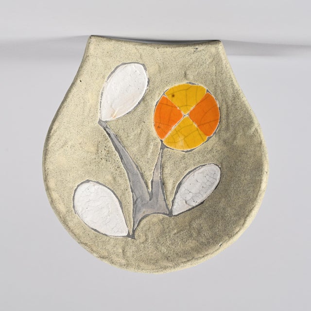 Ceramic Ceramic Bowl from Les Archanges, Vallauris, 1960s For Sale - Image 7 of 9