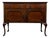 Antique Edwardian English Mahogany Sideboard, 1890s For Sale