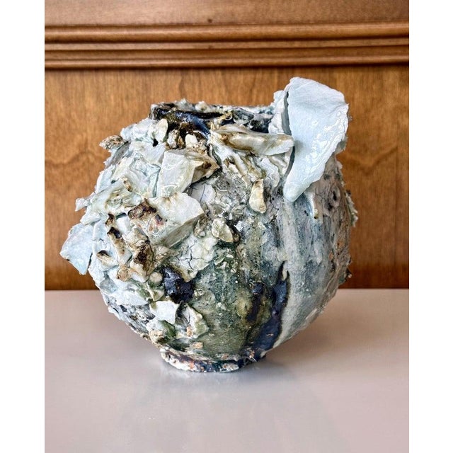 Contemporary Ceramic Moon Jar by Akiko Hirai For Sale - Image 17 of 18