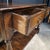 Brown Late 20th Century English Oak Bespoke Console Table With 2 Drawers For Sale - Image 8 of 14