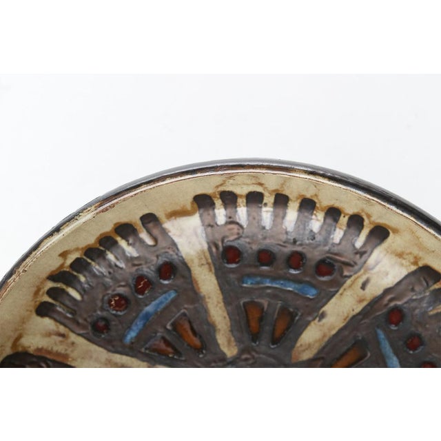 1960s Ceramic Bowl from Workshop Perignem, Belgian, 1960s For Sale - Image 5 of 10