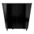 Vintage Scandinavian Linen Cabinet Attributed to Bodafors With Custom Black Mirror Top For Sale