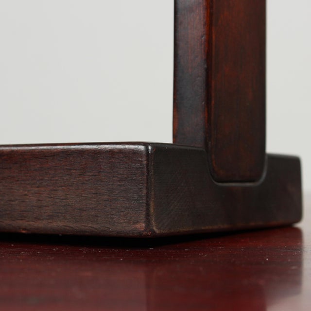 SP63 Sandretta Table Mirror in Red Lacquered Wood by Ettore Sottsass for Poltronova, 1966 For Sale - Image 18 of 18