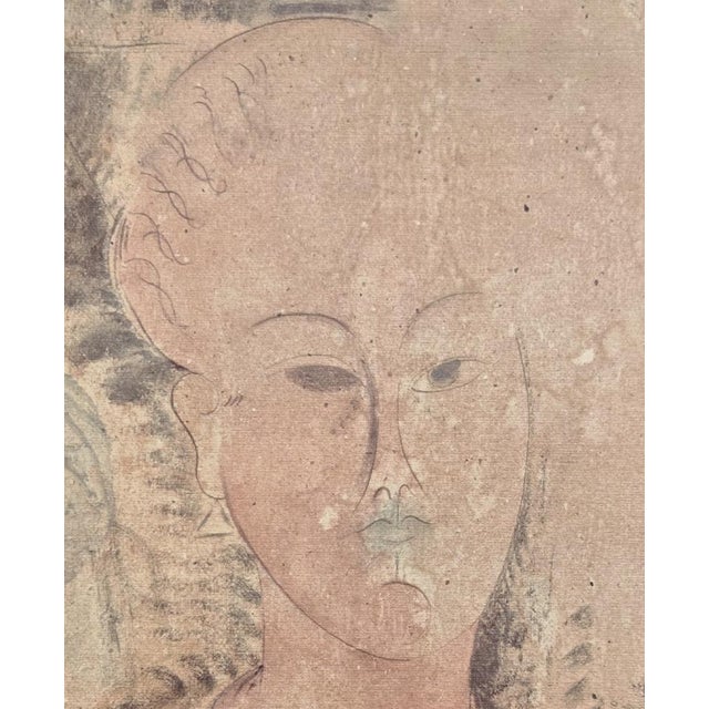 A. Modigliani, Ritratto di Donna / Portrait of a Woman, Lithograph For Sale - Image 3 of 7