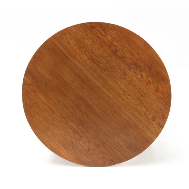 Oak Art Deco Coffee Table by J.C. Le Cointre Den Haag, 1920 For Sale - Image 9 of 12