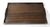 A very large/oversized vintage wooden serving tray by The Bombay Company, featuring a dark wood finish, raised gallery...