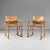 Brown Vintage Light Wood Directors Chairs, 1960, Set of 2 For Sale - Image 8 of 18