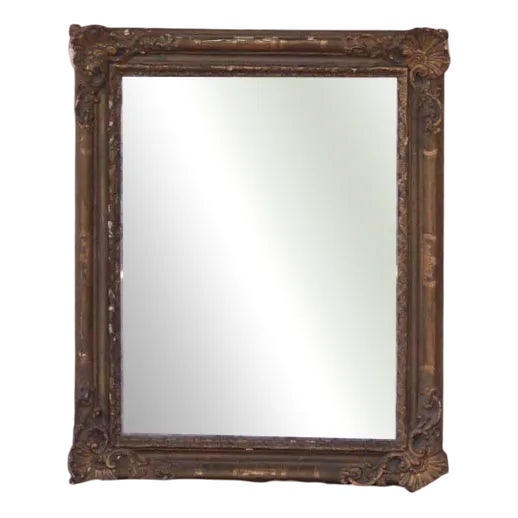 French Mirror in Frame For Sale