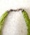 Contemporary Vintage Multi Strand Peridot and Sterling Silver Beaded Necklace For Sale - Image 3 of 4