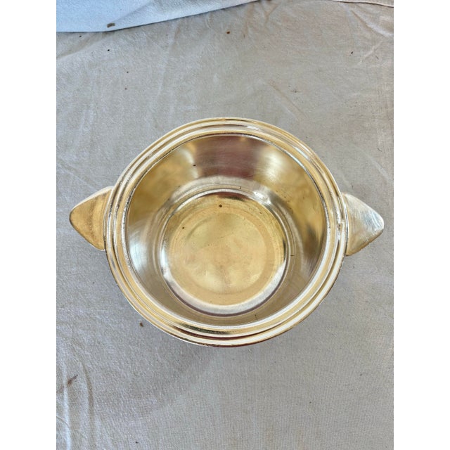 20th Century Reed & Barton Sheraton Hotel Silver Silverplate Chiller, Ice Bowl For Sale - Image 4 of 11