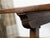 French 19th Century Walnut Console Table with Trestle Base and Iron Stretchers For Sale - Image 12 of 12