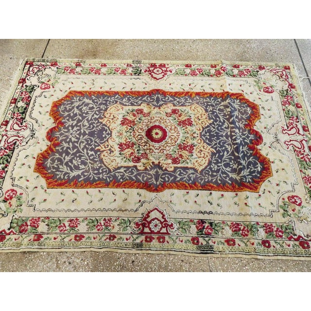 Early 20th Century Galerie Shabab Collection Early 20th Century Turkish Souf Hereke Rug For Sale - Image 5 of 10