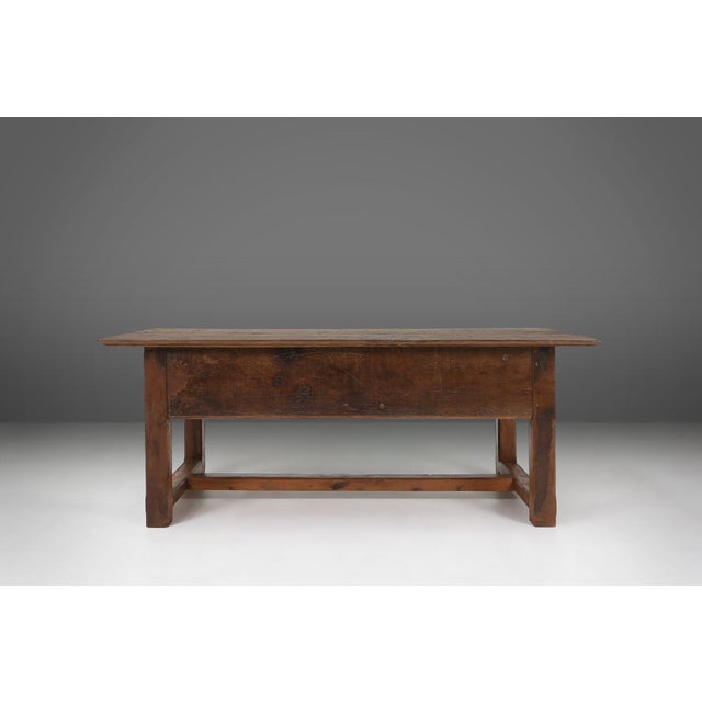 Antique Spanish Console Table in Carved Oak, 1700s For Sale - Image 14 of 18