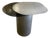 Modern Irregular Kaylee Side End Table in Matte Silver For Sale