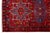 Textile 3 X 11 Handmade Vintage Persian Wool Runner in Red With TRibal Design For Sale - Image 7 of 8