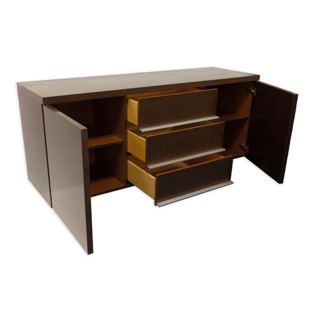 Contemporary Excelsior Designs Made in Italy Credenza With Drawers For Sale - Image 3 of 7