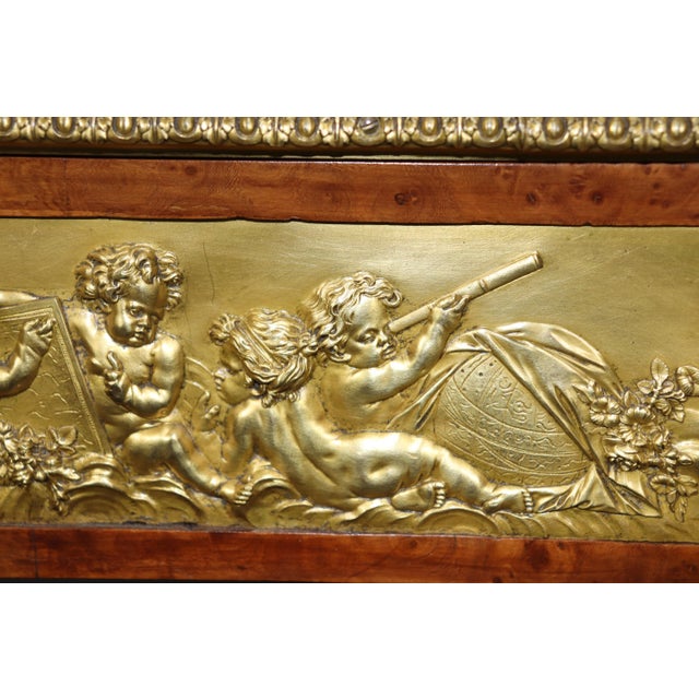 Rouge Marble Jewelery Quality Bronze Secretary Desk by Jules Piret For Sale - Image 17 of 17
