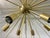 Not Yet Made - Made To Order Mid Century Modern Brushed Brass Sputnik Chandelier | Starburst Pendant Light Fixture | Modern Chandelier | For Sale - Image 5 of 9