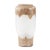 White The Midas Tall Glass Vase For Sale - Image 8 of 8