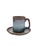 Hand-Painted Vietnamese Ceramic Tea & Espresso Set for 4 With Dual-Glaze Finish - 9 pcs For Sale In New York - Image 6 of 10