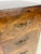 Vintage Italian Burl Wood 4-Drawer Nightstand or Side Chest For Sale - Image 4 of 13