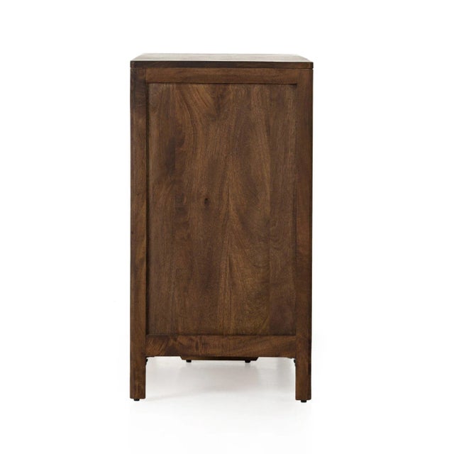 Four Hands Sydney 6 Drawer Dresser - Brown Cane For Sale In Austin - Image 6 of 12