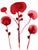 Contemporary 6" X 8" - Unframed Original Botanical Watercolor Flower Fine Art Prints Installation in the Style of Louise Bourgeois For Sale - Image 3 of 8