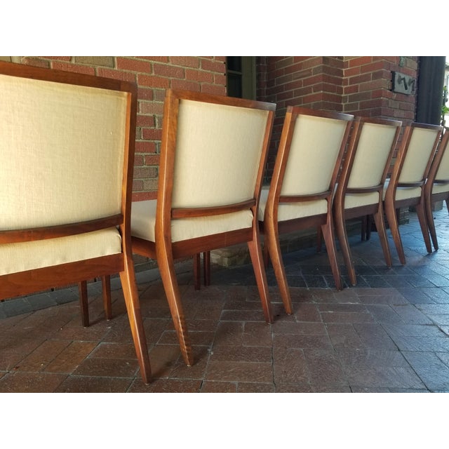 Wood 1960s Mid-Century Glenn of California Danish Chairs in Teak Wood- Set of 6 For Sale - Image 7 of 12