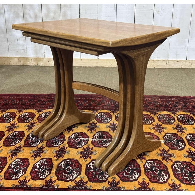 Nesting Teak Tables by G-Plan, 1970s, Set of 3 For Sale - Image 13 of 14