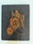 One-of-a-Kind Handcrafted Copper Wire Geometric Wall Sculpture on Wood For Sale - Image 10 of 12